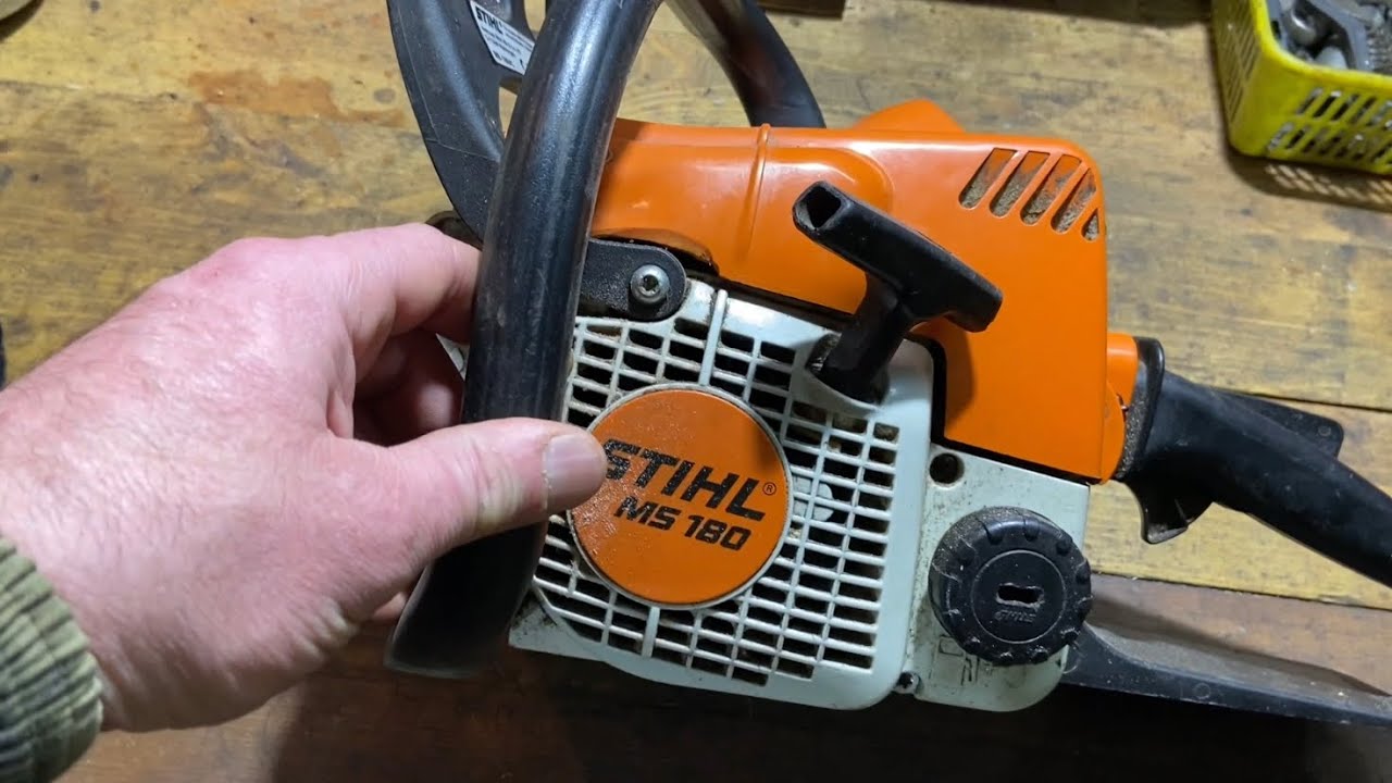 STIHL MS 180 перегрев. Дефектовка.