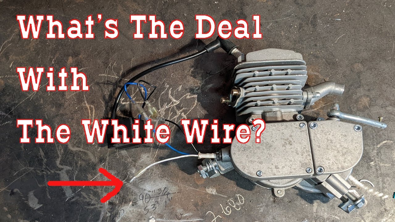 What do you do with the white wire on motorized bike engine? Magneto Coil Loop
