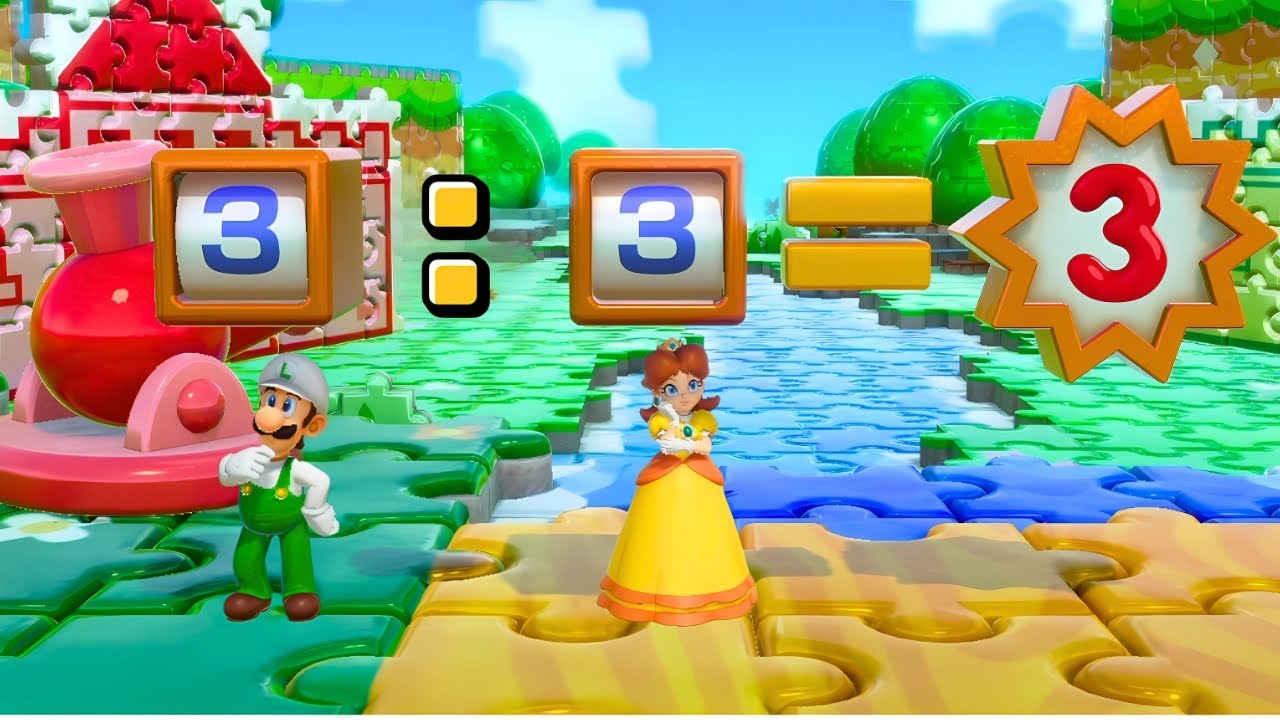 Luigi’s Lucky Streak in Super Mario Party Minigames