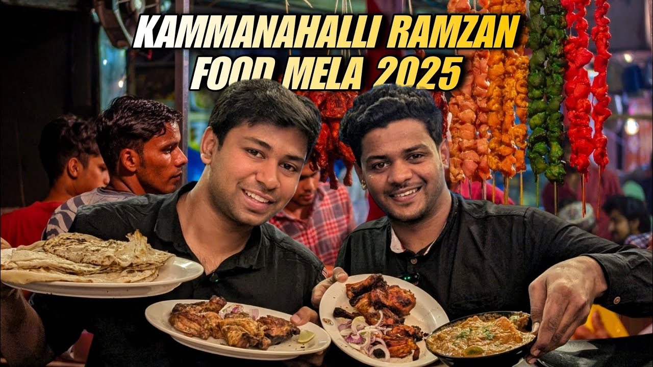 Bangalore Kammanahalli Ramzan Food Mela 2025 most hygienic food mela in Bangalore