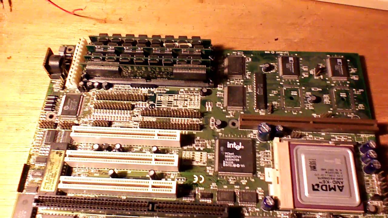 intel socket 7 motherboard with amd k6