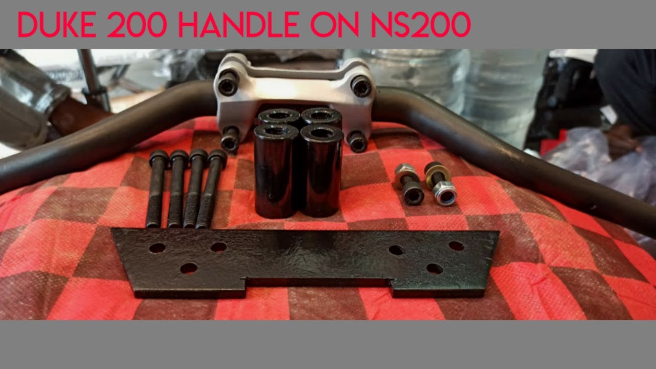 KTM DUKE 200 HANDLE BAR FOR BAJAJ PULSAR NS 200 || SINGLE-HANDLE-BAR ||
