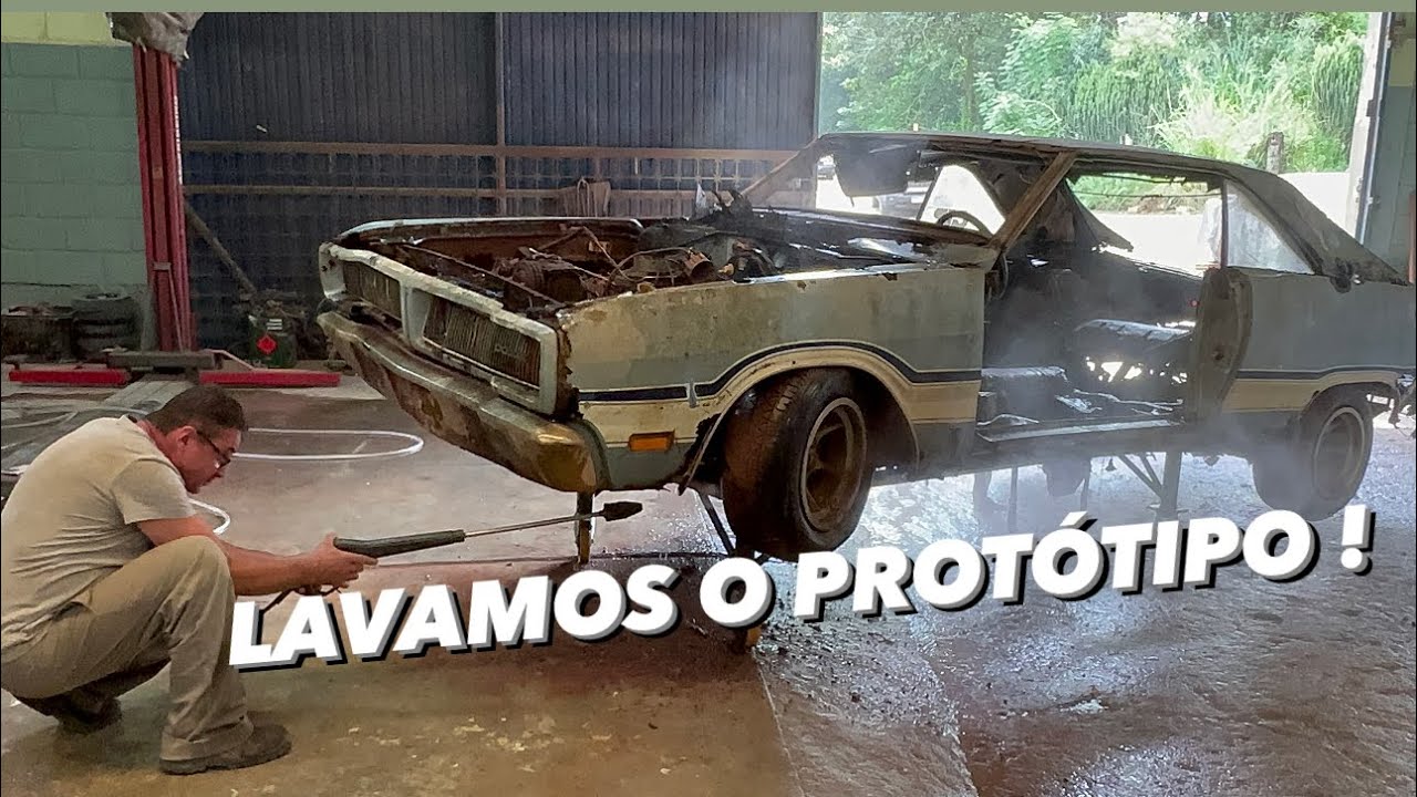 LAVAMOS O DODGE PROTÓTIPO ULTRA PODRE !!!