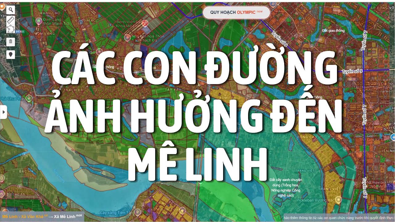 Các Con Đường Quy Hoạch Mê Linh Ảnh Hưởng Trực Tiếp Đến Giá Trị Bất Động Sản