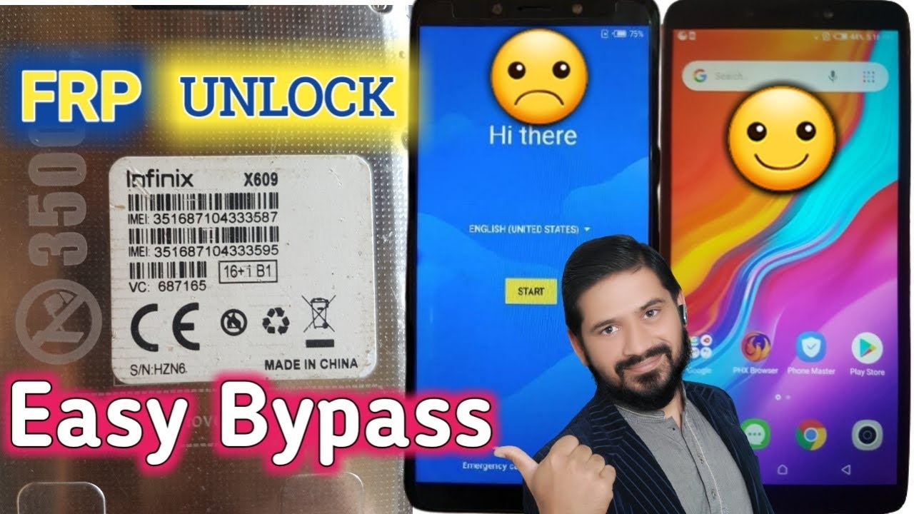 infinix X609 FRP Bypass  Infinix Smart 2 HD Google Account Bypass Without PC  By Almakkah Mobile