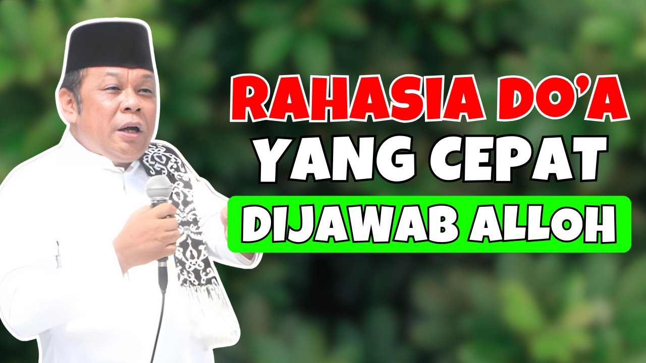 RAHASIA TERPENTING DALAM SETIAP DOA – CERAMAH KH ZAINUDIN MZ TERBARU 2026