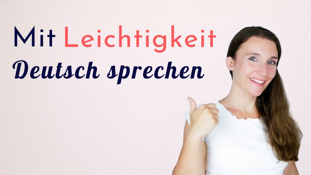 Leichter Deutsch sprechen | Lektion 1