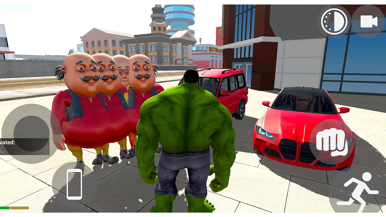 The Hulk Vs Motu & Patlu || Indian bike driving 3d game