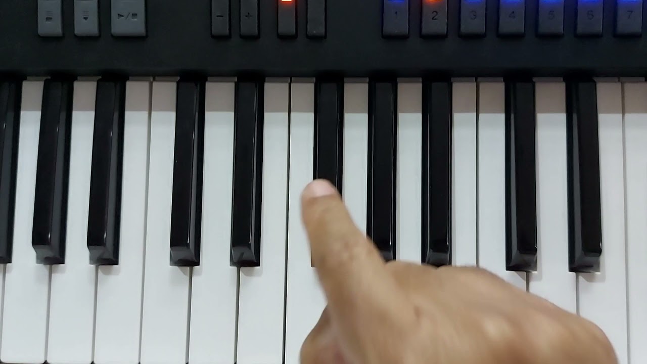 التحكم في نقل ال ( DRUM KIT ) على مفاتيح الكيبورد PSR A  5000