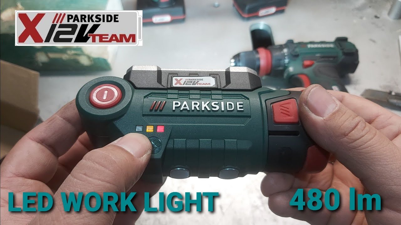 Parkside   LED pracovne svetlo  PLLA 12 C3 vs PLLA 12 B2