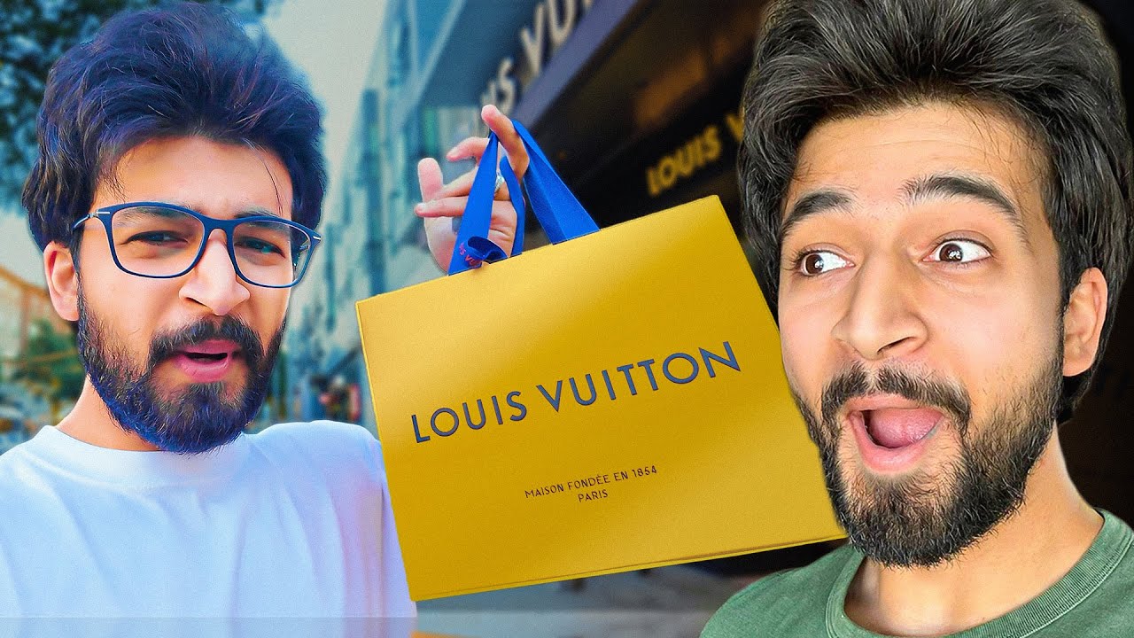 We SNUCK a camera into a LV Store aur 2 Lakh ka perfume utha Liya!
