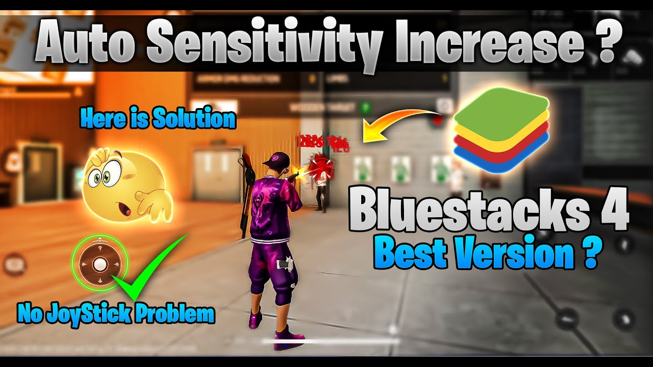 How To Fix Free Fire Auto Sensitivity Increase Problem In Bluestacks