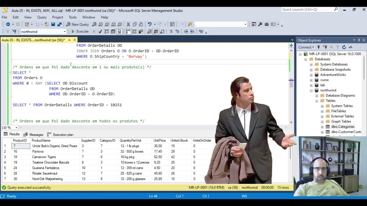 Dominando IN, EXISTS, ANY e ALL no SQL - Curso SQL - Aula 22