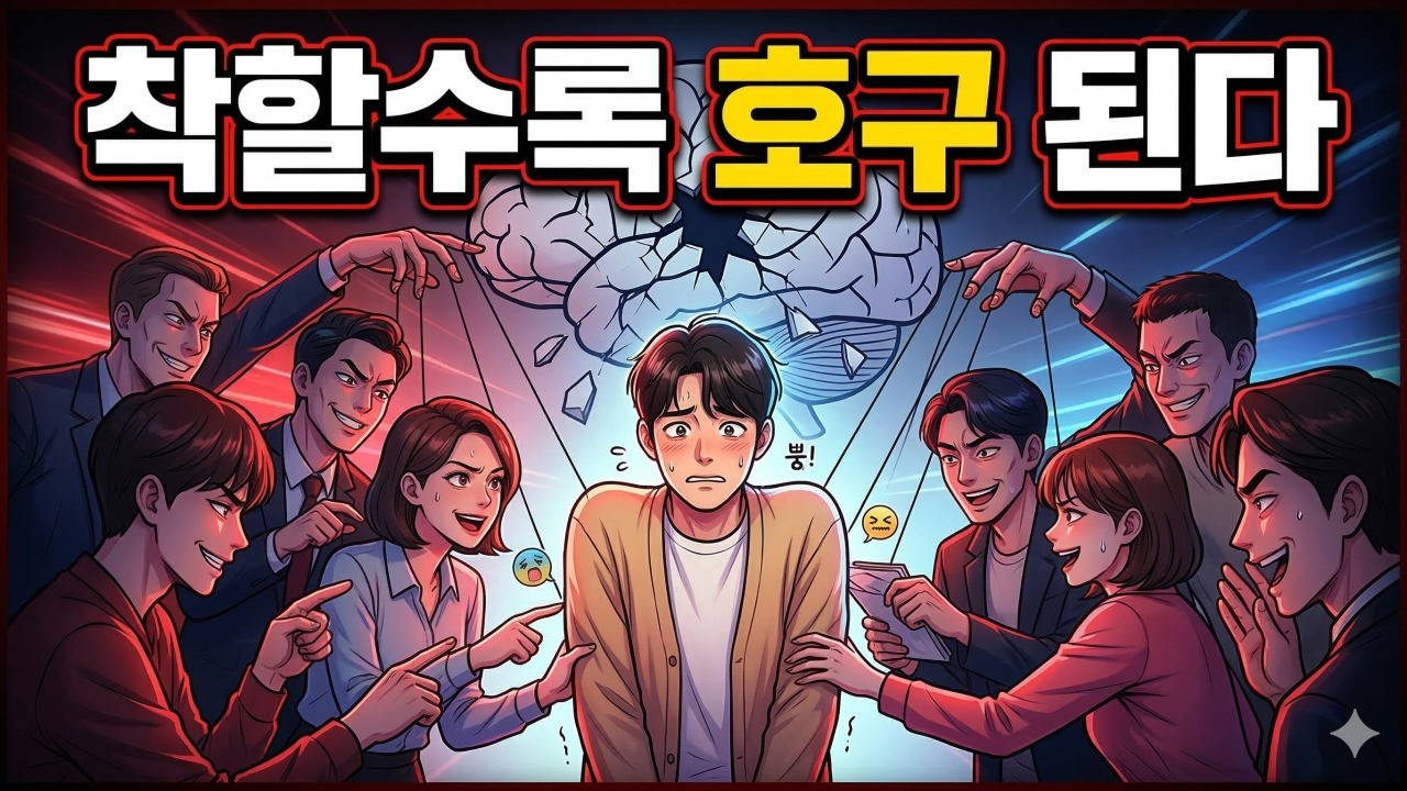 착한 사람이 호구 되는 진짜 이유   뇌과학이 밝힌 만만한 사람의 법칙 #만만한사람 #인간관계 #심리학 #뇌과학 #자기계발 #직장생활 #대인관계 #경계선 #자존감 #처세술