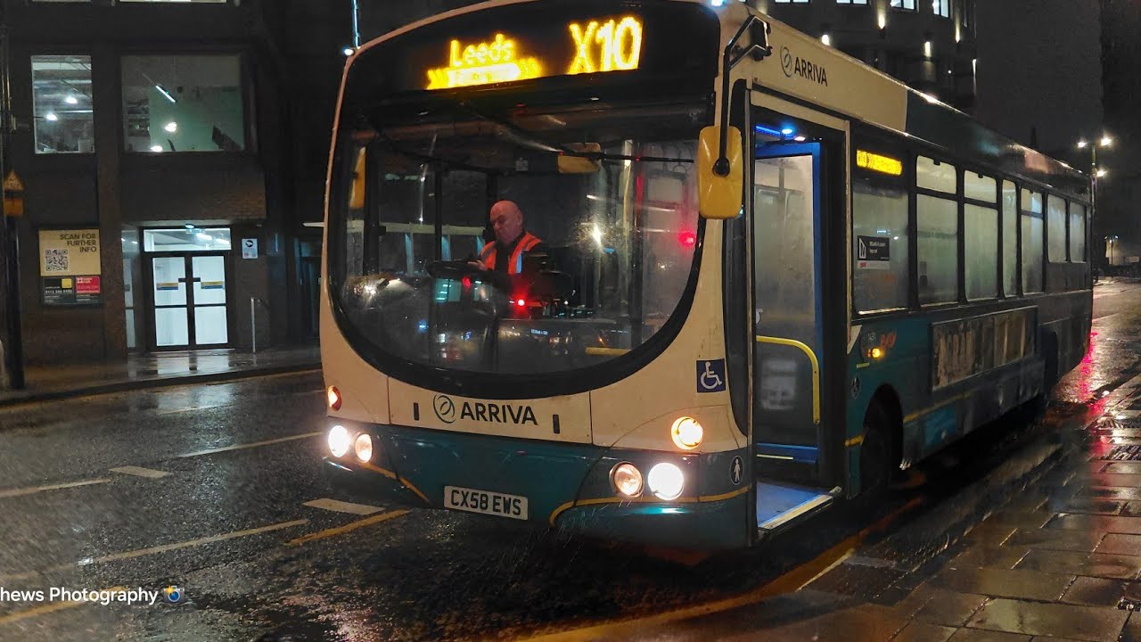 Arriva Yorkshire CX58 EWS (INSANE MOTORWAY KICKDOWN AND THRASH) X10 To Leeds