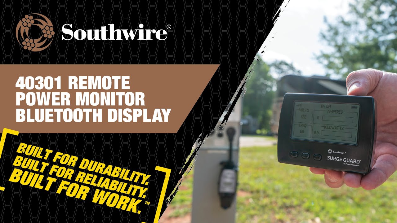 40301 Remote Power Monitor Bluetooth Display