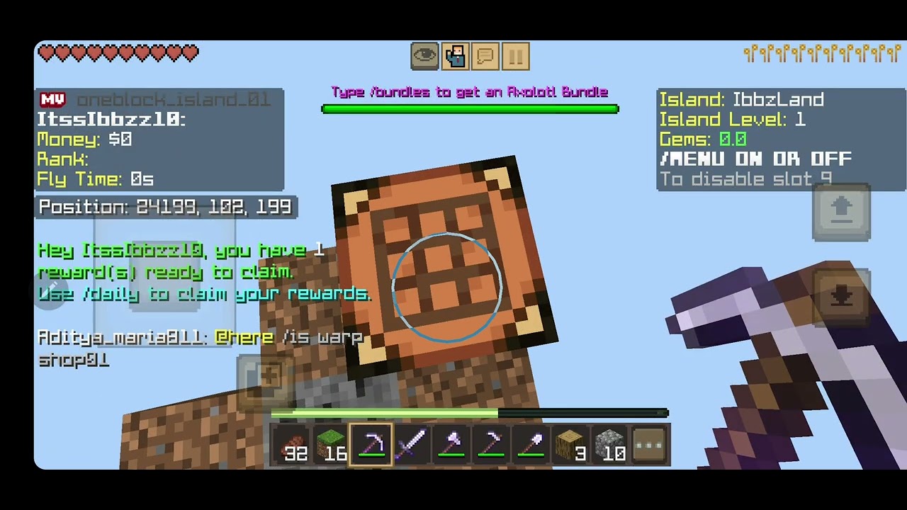 I play 1 block part 1