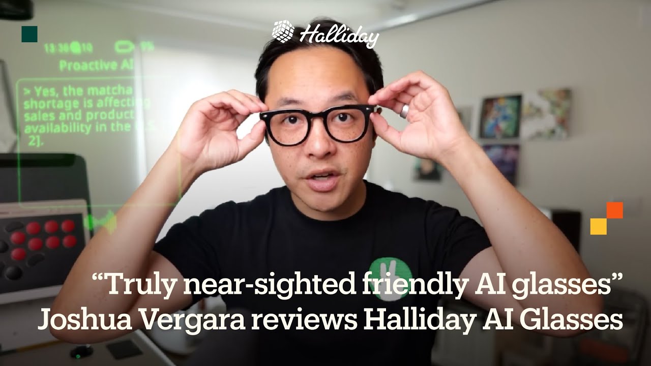 Halliday AI Glasses — Joshua Vergara Reviews ｜The Smart Glasses Built for Everyday Life