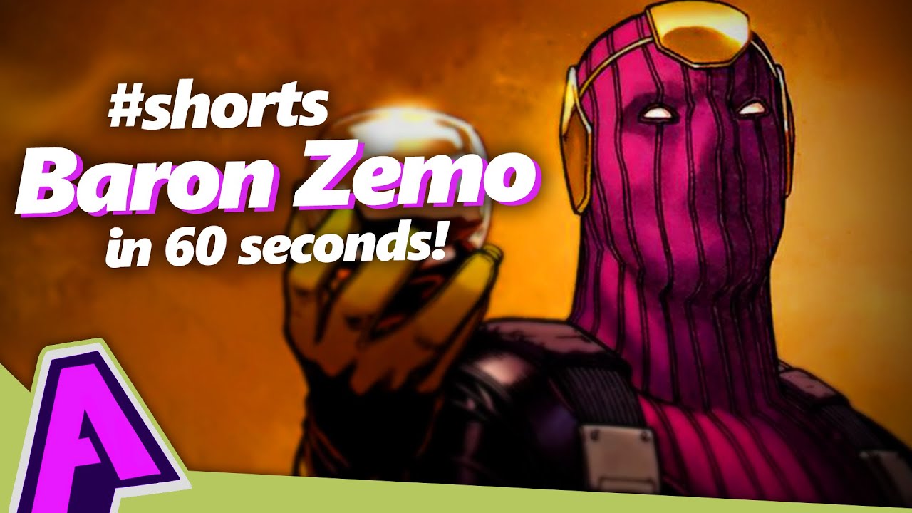 Baron Zemo In 60 Seconds #shorts | Absolutely Marvel & DC