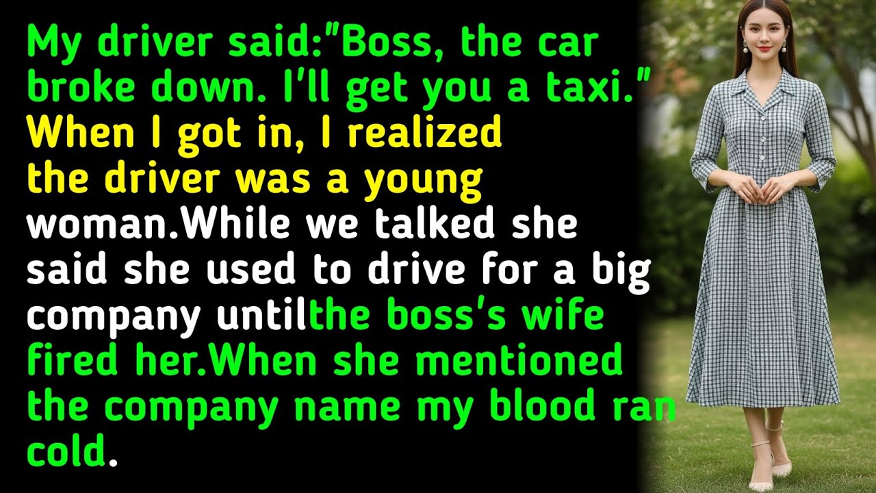 My driver said: