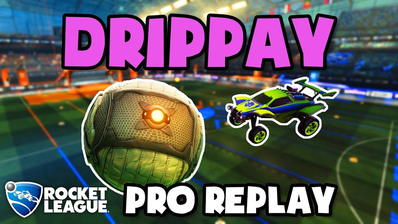 Drippay Pro Ranked 2v2 POV #98 - Rocket League Replays
