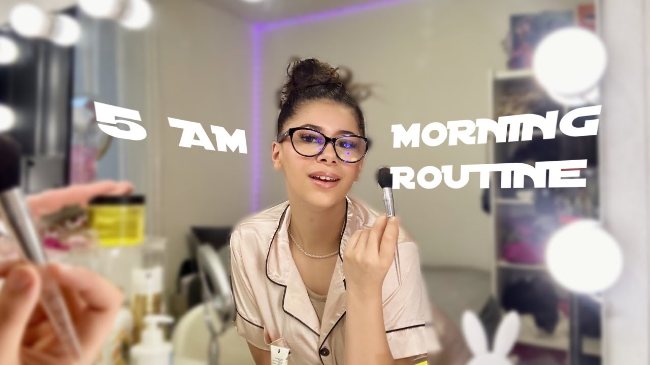 MORNING ROUTINE PRODUCTIVE 2024 💞(morning routine école, travail...)