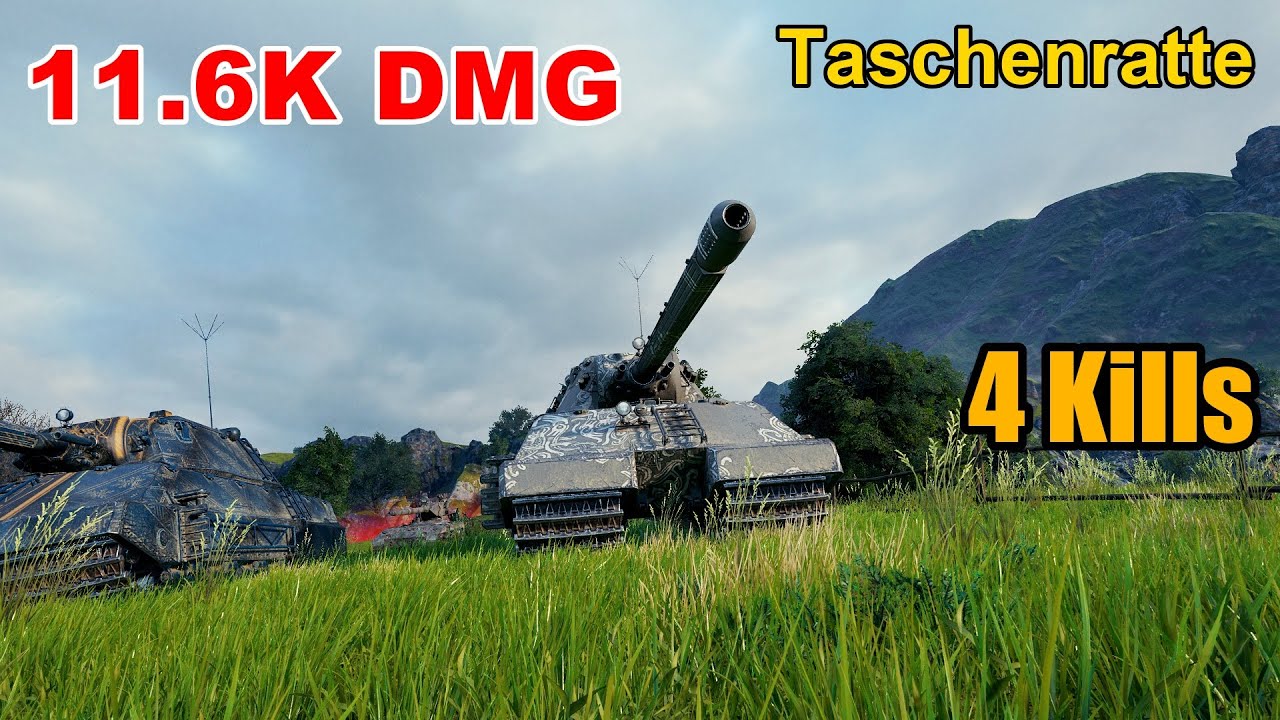 Taschenratte - 11.6K Damage - 4 Kills - Map: Westfield - Server: EU | World of Tanks