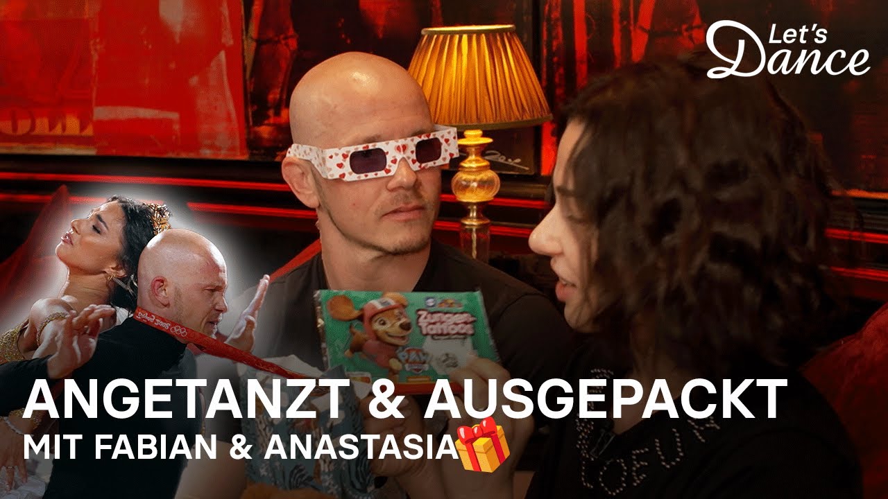 Angetanzt & Ausgepackt mit Fabian & Anastasia 🎁♥️| Let's Dance 2025 💃