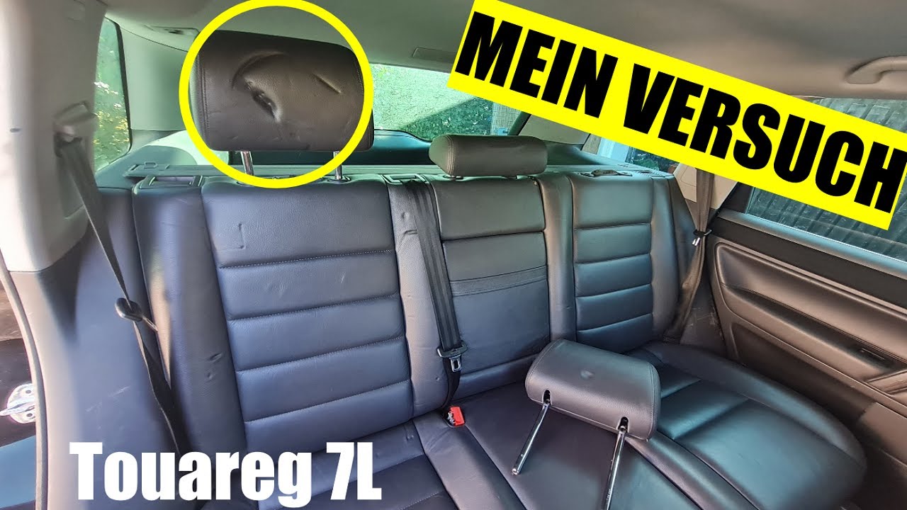 Absolute NIEDERLAGE  - Druckstellen im Leder entfernen [Mit HEIßLUFTFÖHN] #touareg