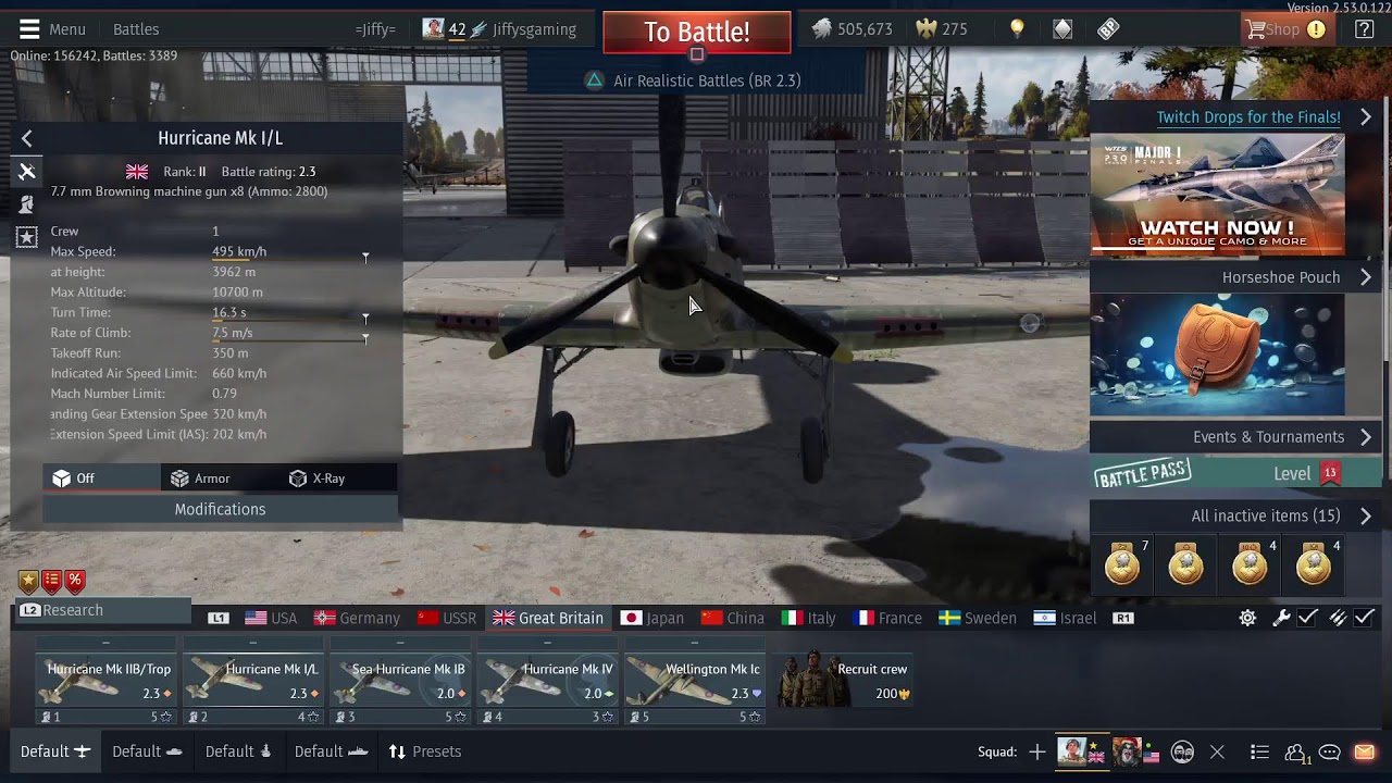 War Thunder England low tier Episode 222