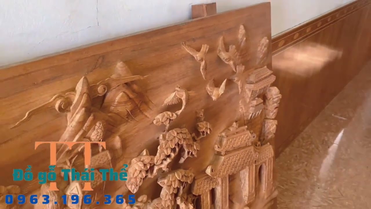 Đồ Gỗ Thái Thể - Giới Thiệu Các Bức Tranh Của Công Trình Nhà Gỗ