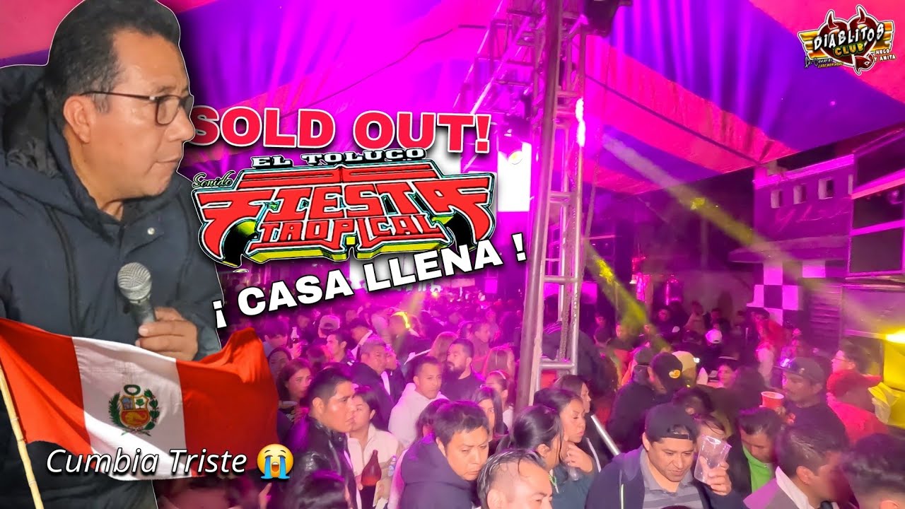🚩LA CUMBIA MAS TRISTE DEL TOLUCO🇵🇪CUMBIA PERUANA🇵🇪 SONIDO FIESTA TROPICAL Bo.Fatima San Mateo Atenco