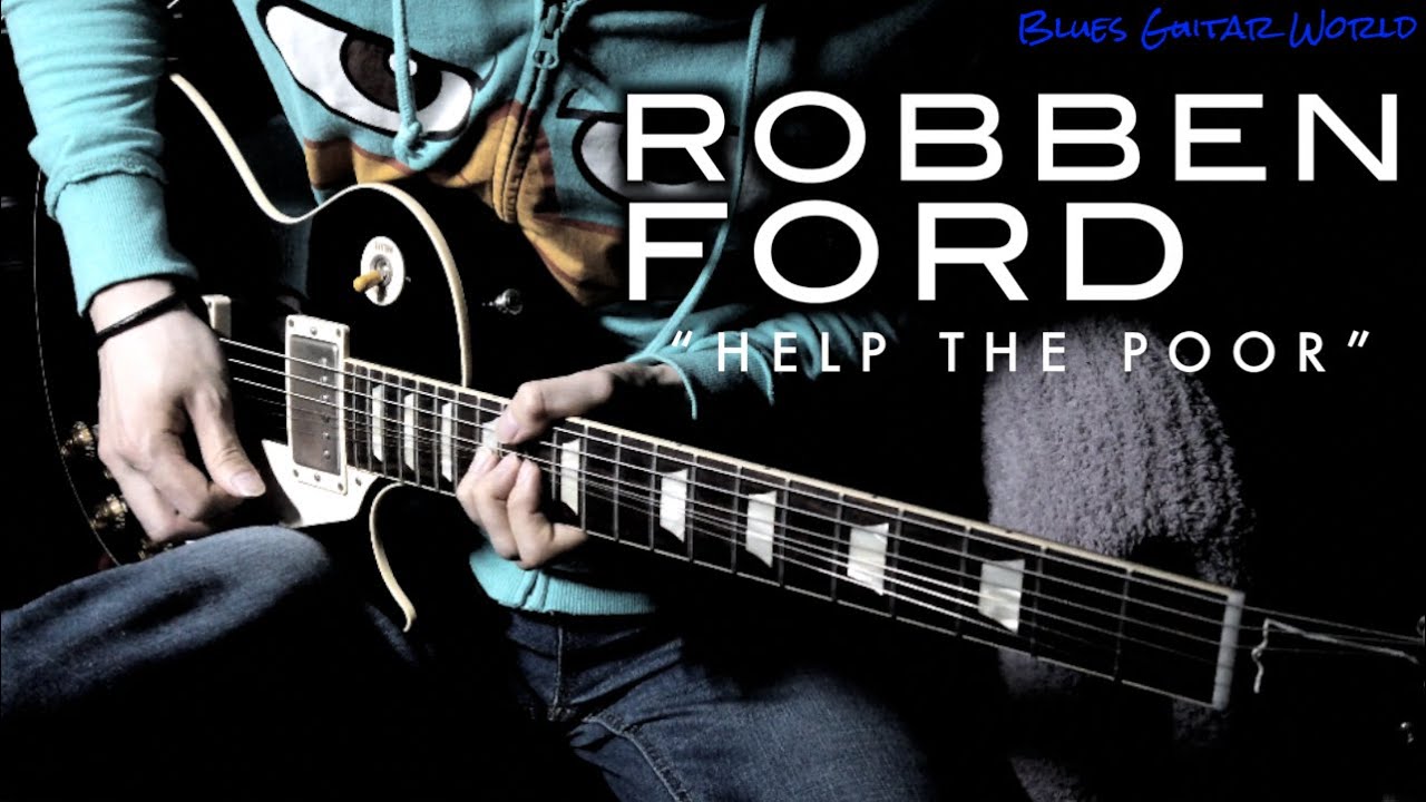 How to play - Robben Ford “Help the Poor” Guitar Solo | Guitar Lesson