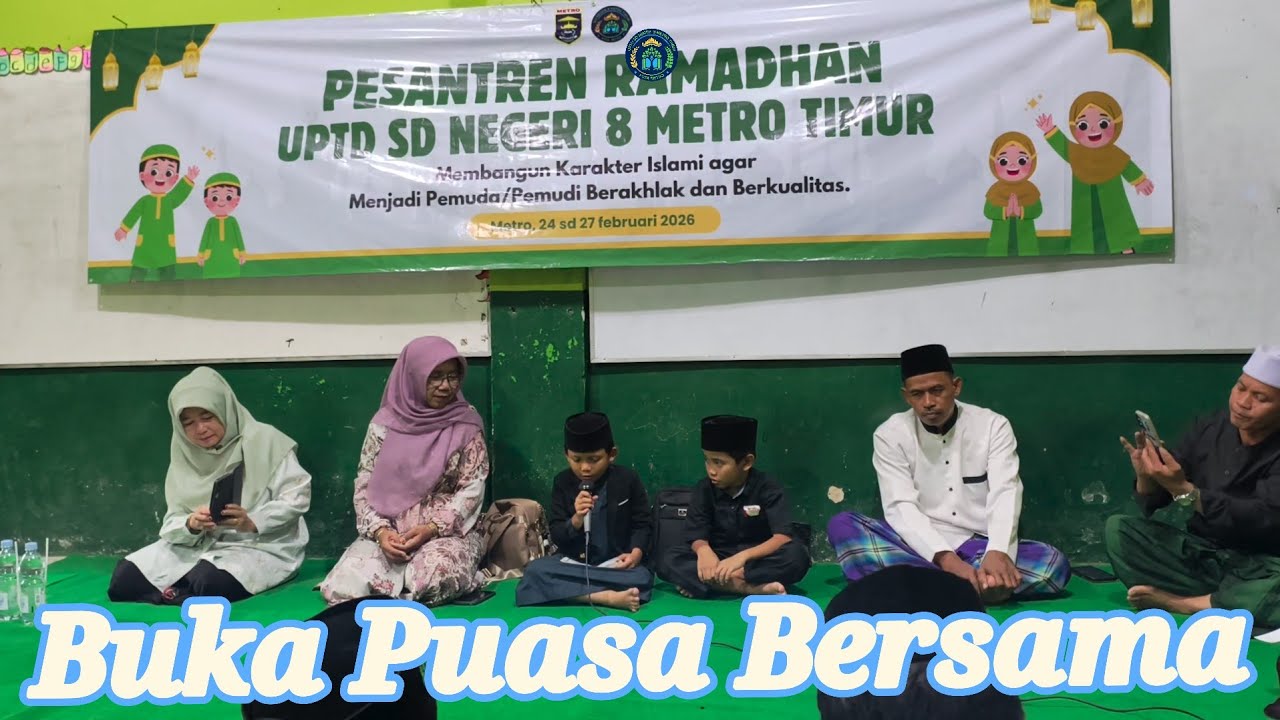 Buka Bersama Ramadhan 1447 Hijriah UPTD SD Negeri 8 Metro Timur || Jum'at, 27 Februari 2026