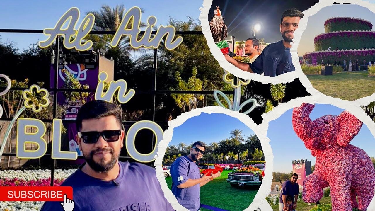 Al Ain Flower Festival 2026 🇦🇪 l Al Ain in Full Bloom l @MMShaikvlogs 