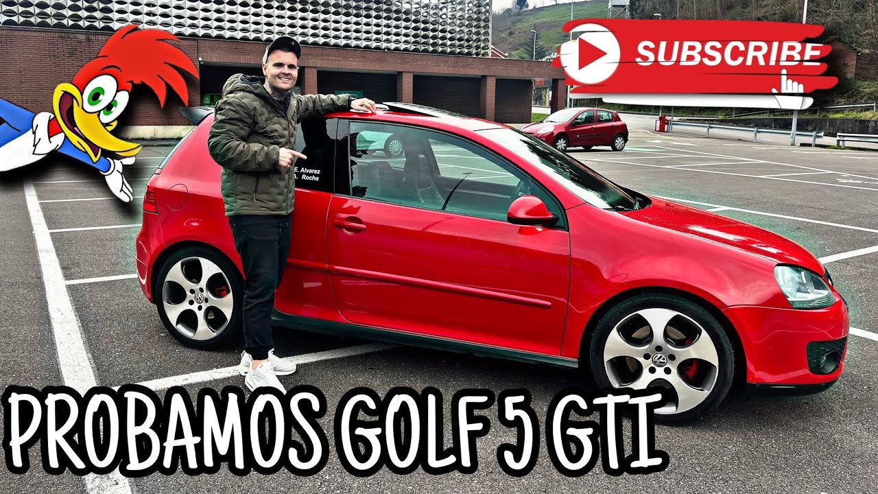 Probamos GOLF GTI V POR LA SUBIDA A SANTO EMILIANO