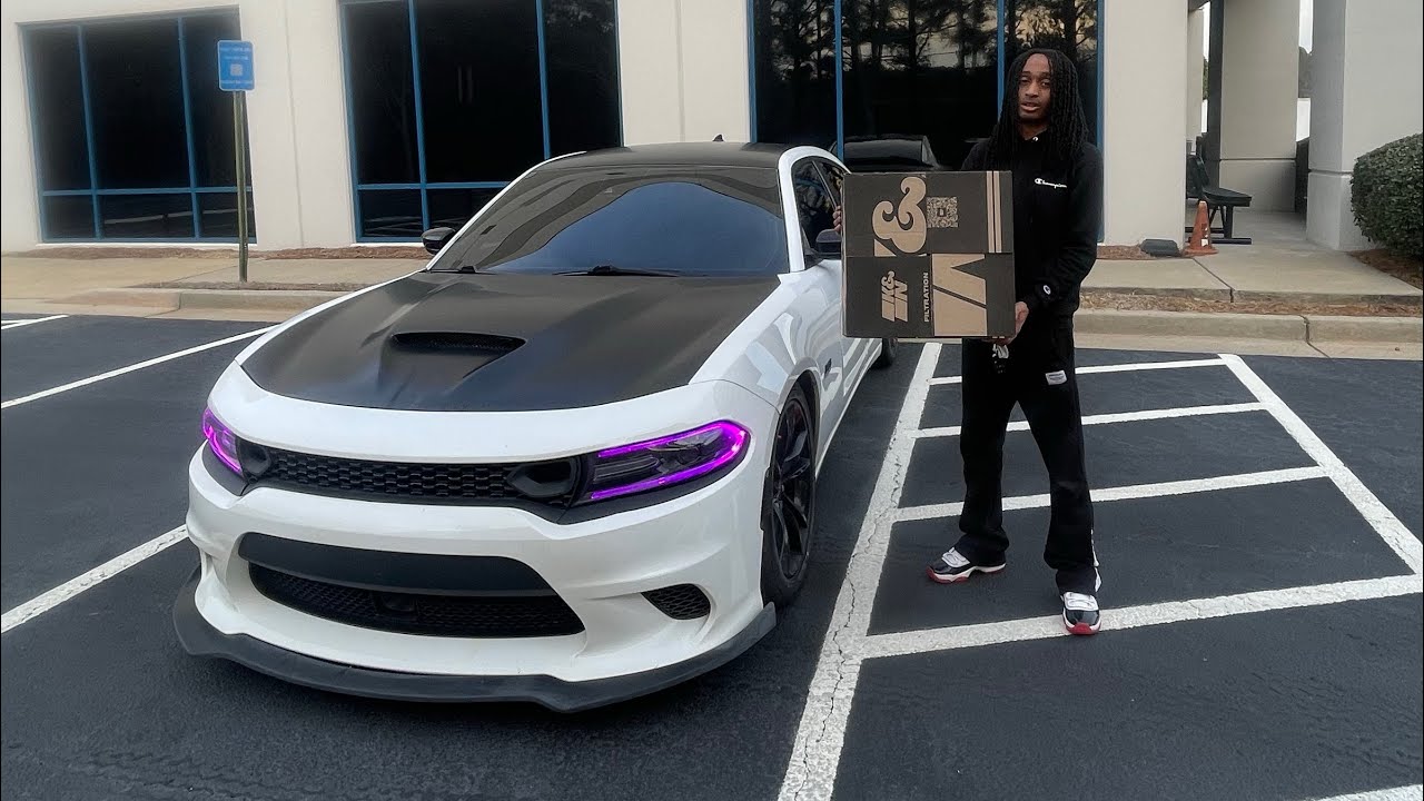 Установил лучшую систему холодного впуска на свой нелегальный Dodge Charger RT!! (Звучит безумно)