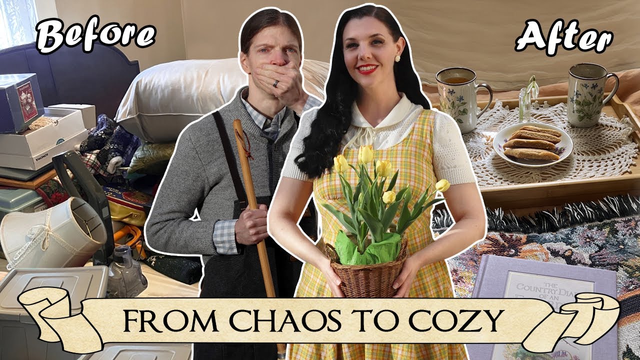 From CHAOS to COZY Cottage Makeover🏡Small Home Reset & Spring Refresh