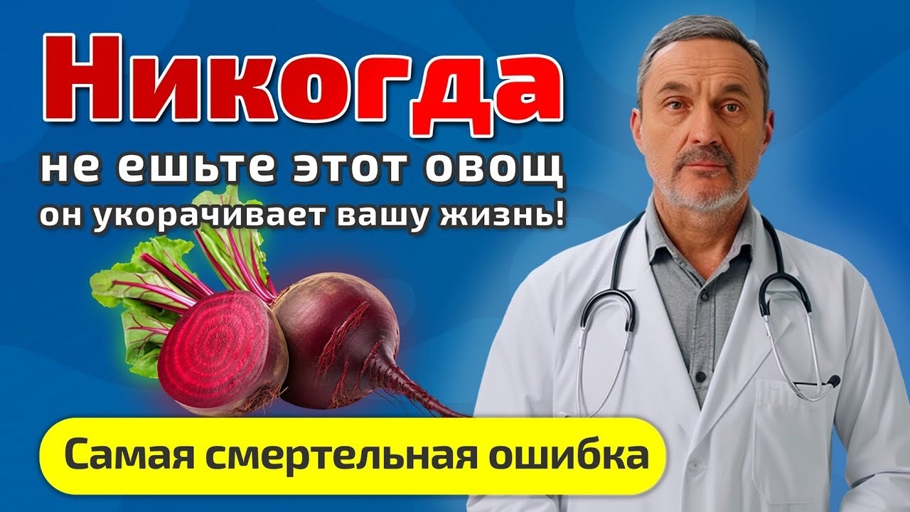 После 60 всё решают 4 овоща: два вредят здоровью, а два помогают жить дольше