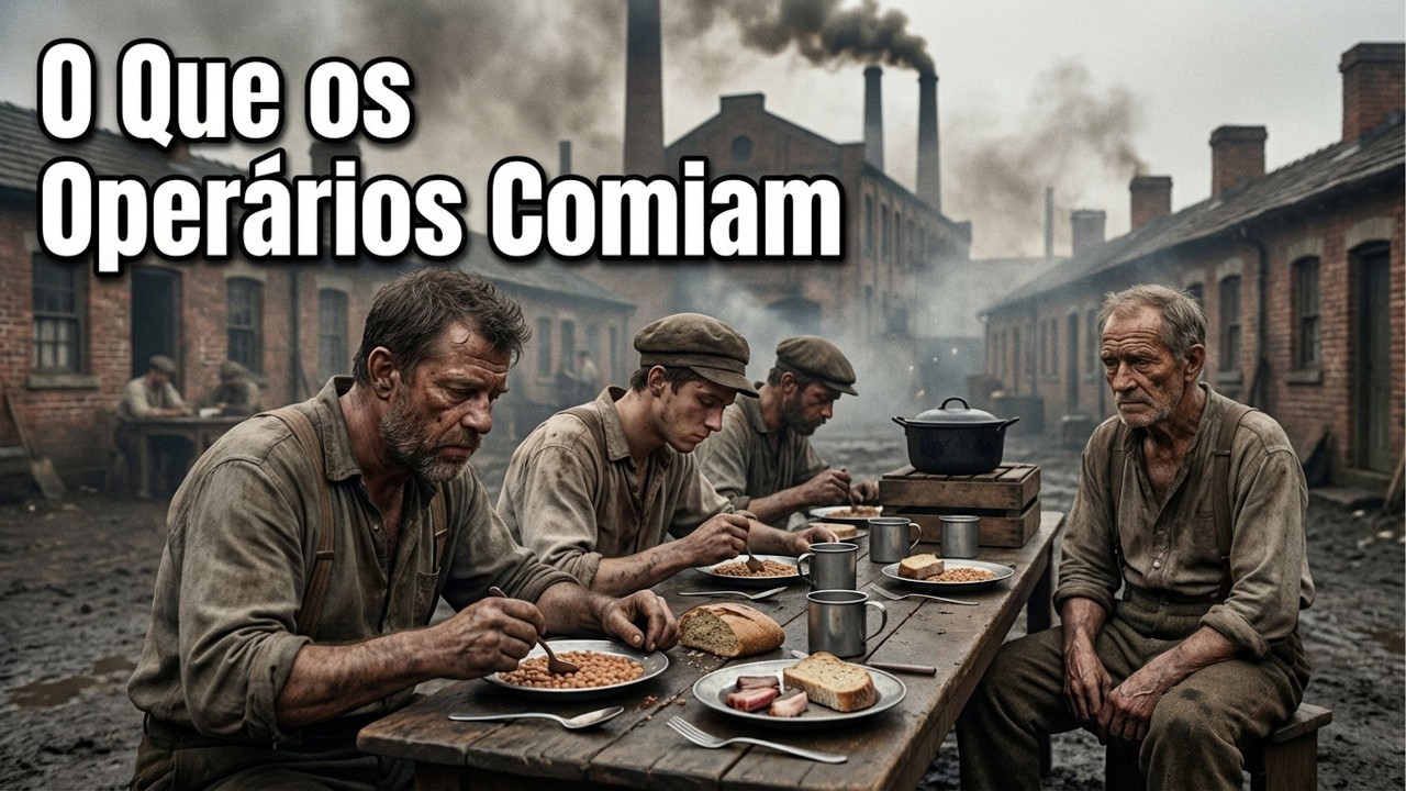 1900s: O Que os Operários Comiam nas Primeiras Vilas Industriais – São Paulo (Reconstrução com IA)