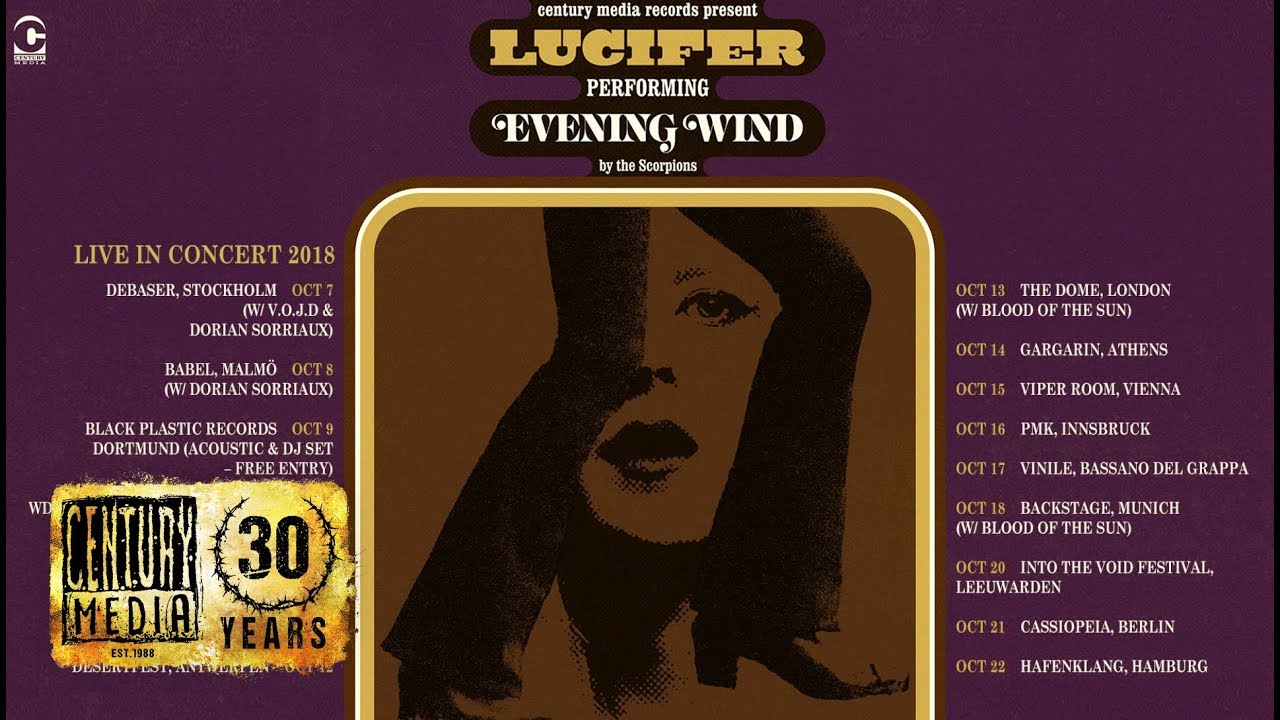 LUCIFER - Evening Wind (Single)