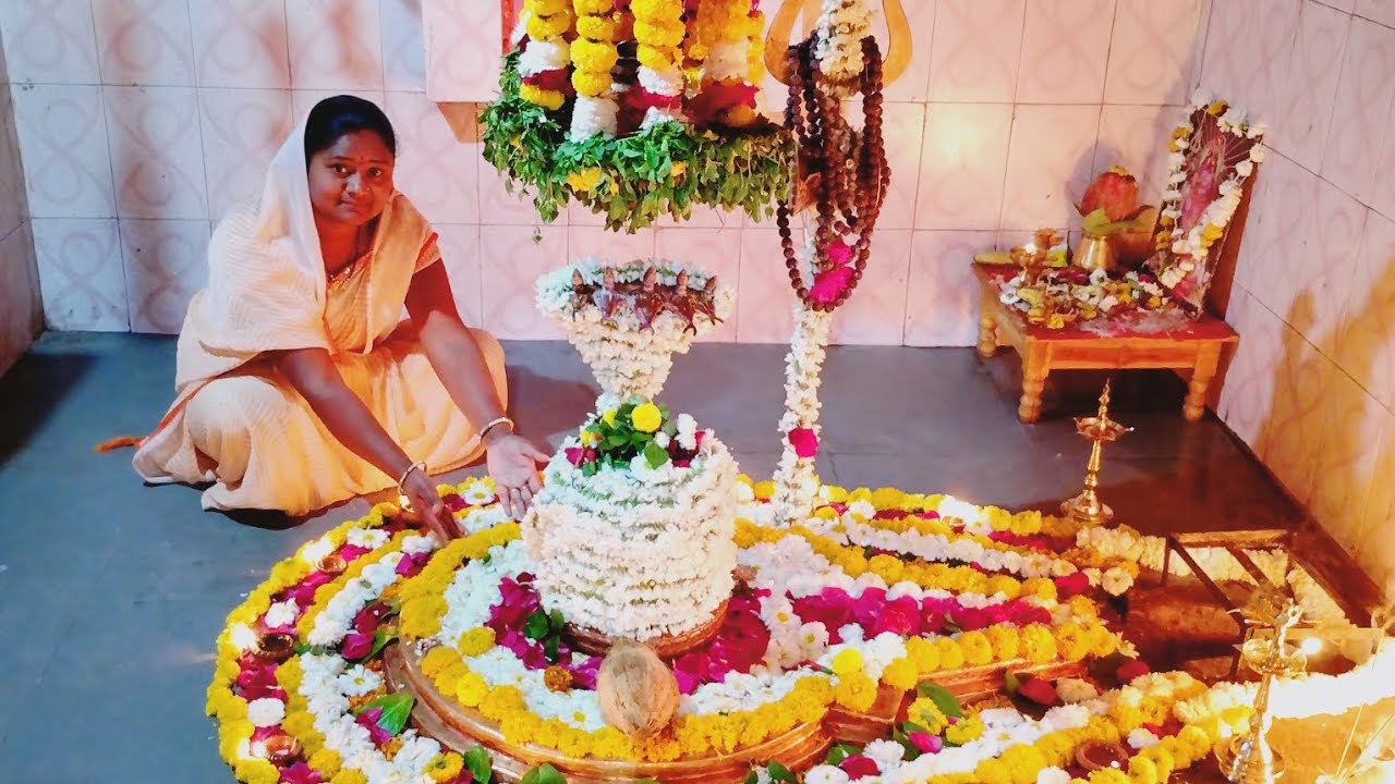 पार्थिव शिवलिंग ऑनलाईन पूजा खूप छान वाटतं हे पूजा करून 🙏