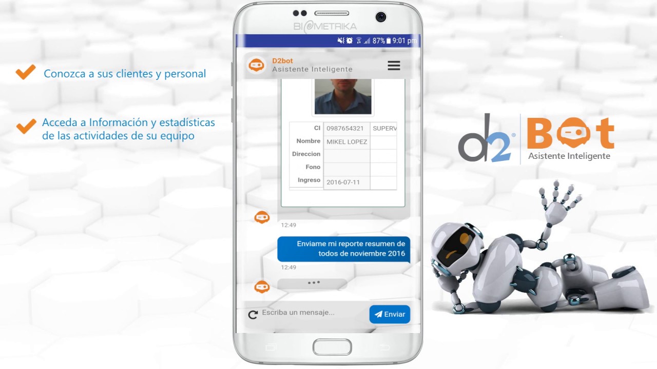 D2bot - Asistente Inteligente