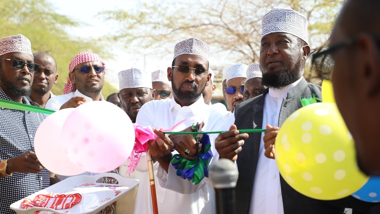 The official opening of Afaaq Islamic College, a new branch of the Islamic University of Kenya.