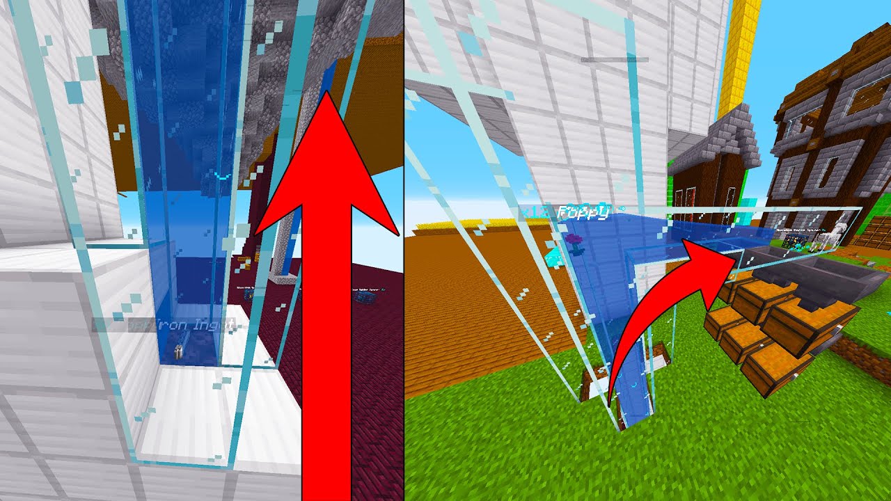 AUTOMATISCHE OPSLAG MET LIFT GEMAAKT - Minecraft Skyblock