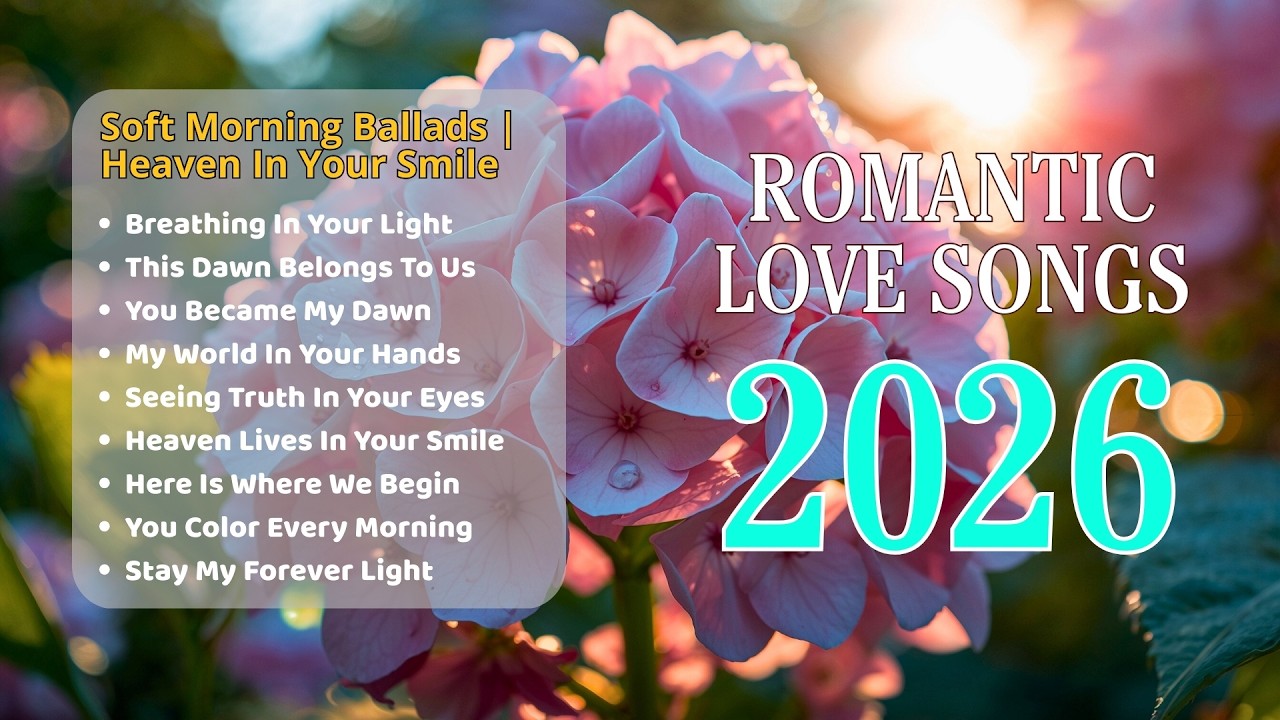 Romantic Love Songs 2026 | Soft Morning Ballads | Heaven In Your Smile