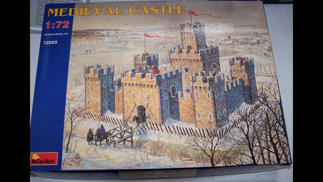 Medieval Castle from Miniart. Castillo Medieval. Miniart. E=1:72.