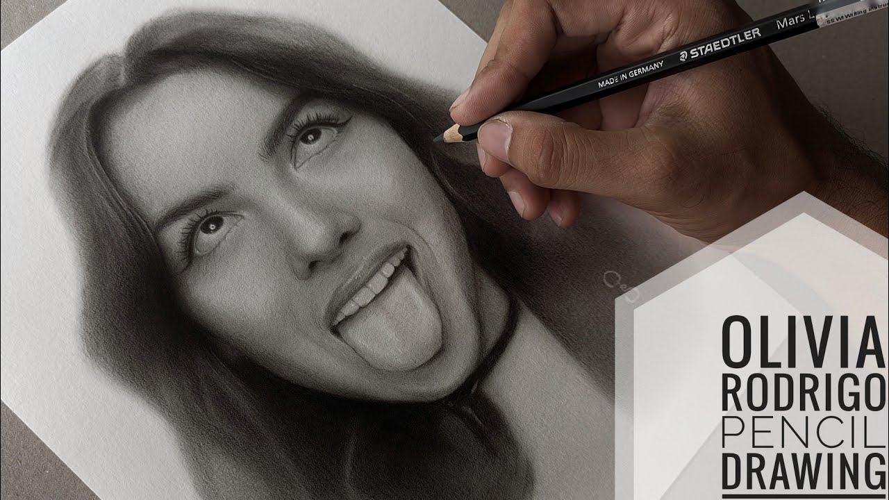 @OliviaRodrigo Pencil Drawing | PaulArTv