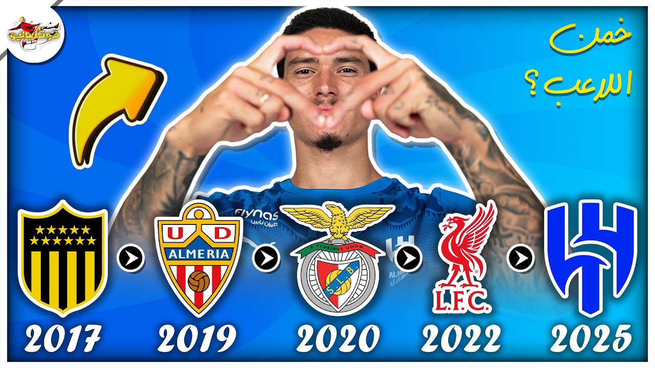 خمن اللاعب من خلال إنتقالات الأندية ⚽ تحدي معرفة اللاعب من الأندية التي لعب له ٠  موسم 2025