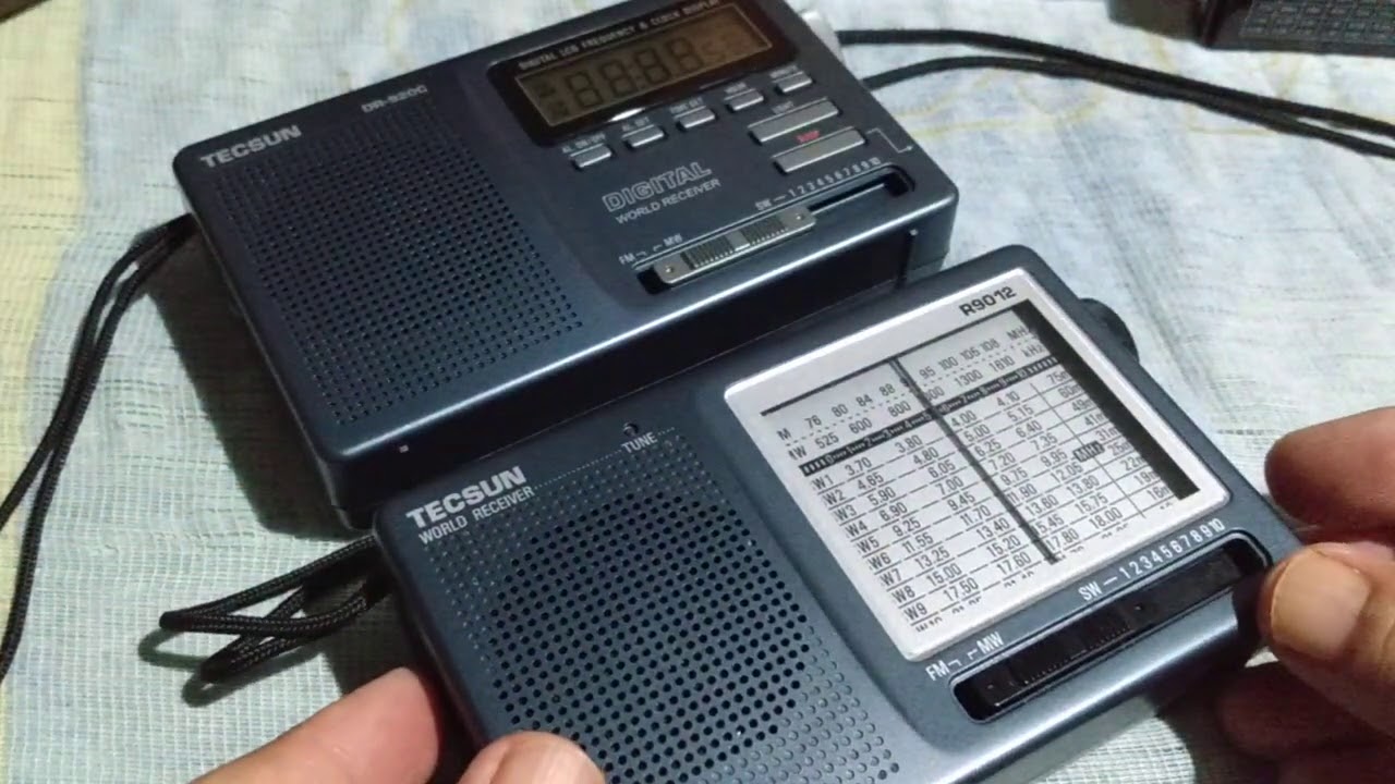 Comparativo. Tecsun DR- 920C  VS. Tecsun R- 9012C